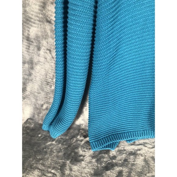 Wool Overs Sweater Woman’s Adult Size Large Blue - Picture 9 of 11